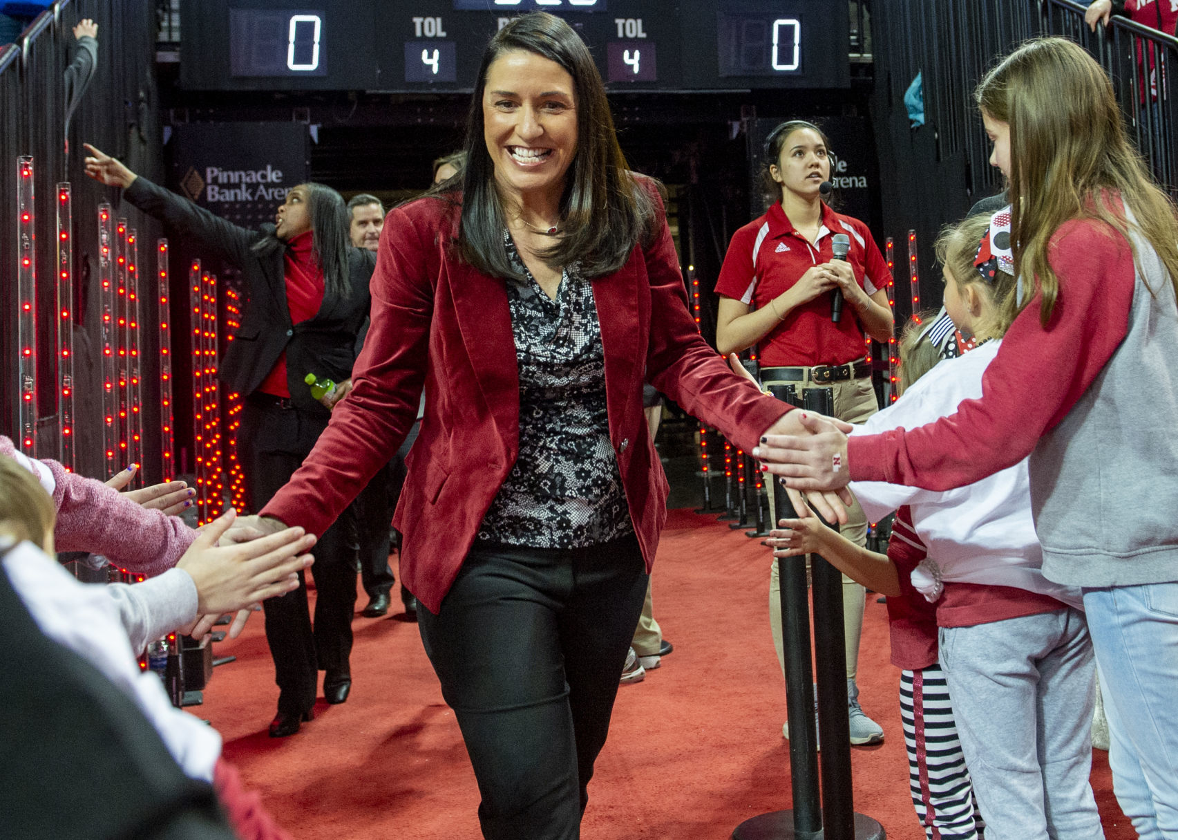 Nebraska vs. Michigan women's basketball, 1.19